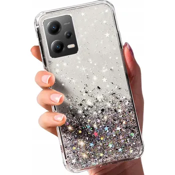 Pouzdro na mobilní telefon Zadní Kryt RCBR pro Xiaomi Redmi Note 12 Pro 5G BROKAT CASE bezbarvý