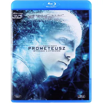 Blu-ray film Prometusz 3D+2D Blu-ray disk