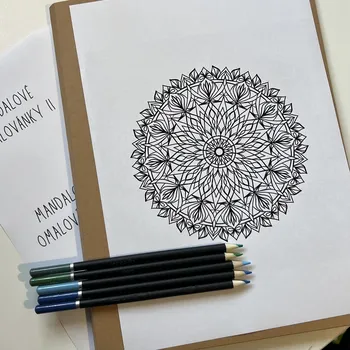 omalovánky MANDALOVÉ OMALOVÁNKY 2