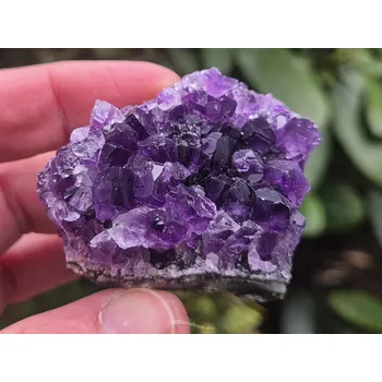 Přírodní kámen Ametyst drúza malá přírodní Uruguay (71g)