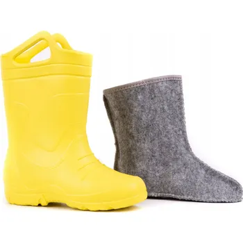 Dívčí holínky Lehké Holínky pěnové holínky Stomilek 51051 žluté 20