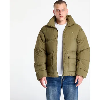 Pánské oblečení Bunda adidas Originals Synthetic Down Puffer Focus Olive M
