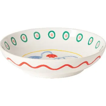 Miska na polévku|těstoviny 23cm|1L, SUMMER BLISS , tulip (balení)|Costa Nova