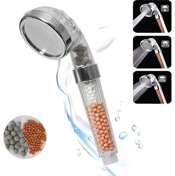 Sprchová hlavice Dgdfg ÚSPORNÁ SPRCHOVÁ HLAVICE stříbrná