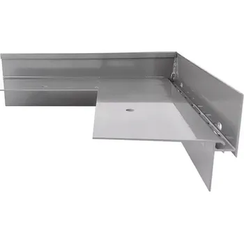 Terasová lišta "PR35" - vnější roh boční (Levá strana) (Vnější roh boční, levá strana)