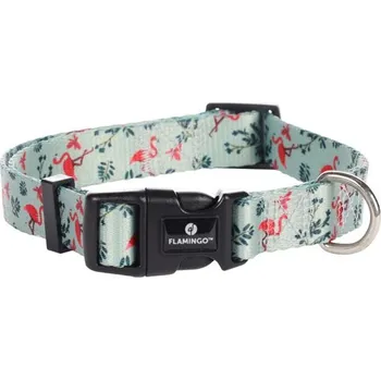 Obojek pro psa Obojek nylon Samar světle zelený 1x20-35 cm Flamingo