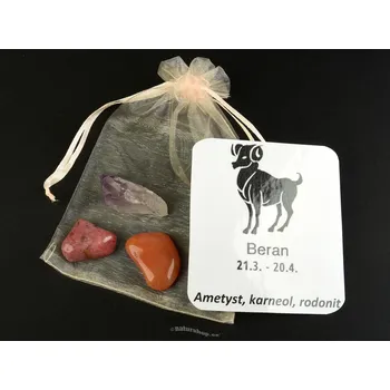 Sběratelství Sada kamenů pro znamení Beran