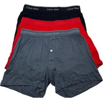 Trenýrky Pánské bavlněné trenýrky Calvin Klein NB4005A 100% Cotton černá M