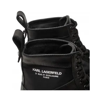 Dámská zimní obuv Karl lagerfeld Kotníkové Boty KL11164 Černá