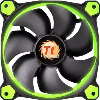 PC ventilátor THERMALTAKE Riing 14 LED zelená (CL-F039-PL14GR-A)