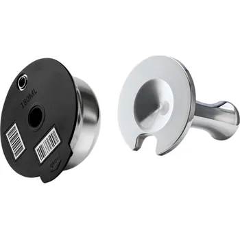 Kávovar Opakovaně použitelná kapsle na mletou kávu 180 ml s tamperem Kompatibilní s Tassimo kávovary Ekologická alternativa kapslí