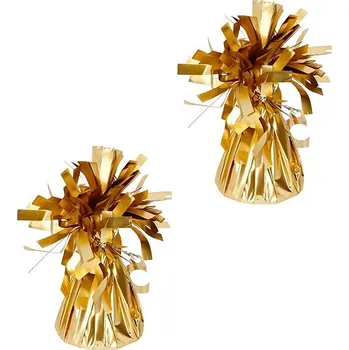 Balónek FOLAT Závaží matné zlaté - těžítko na balonky 2 × 170 g