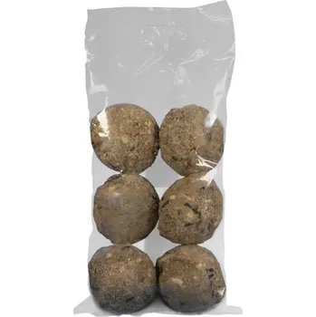 Pro ptáka Lojové koule slunečnice+arašídy bez síťky 6ks Kejo