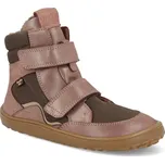 Barefoot zimní boty Froddo - Winter Tex Pink/gold růžové třpytky Velikost: 31