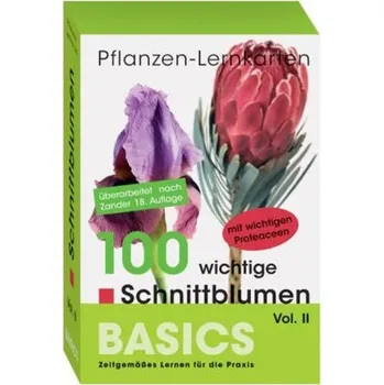 Příroda Pflanzen-Lernkarten, Die 100 wichtigsten Schnittblumen. Vol.2