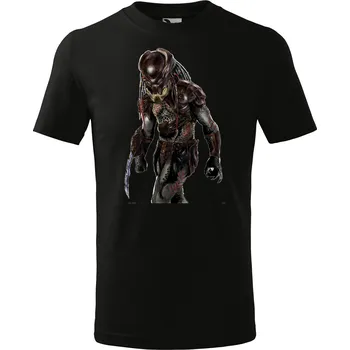 Textilie k potisku Unisex tričko s potiskem BERSERKER PREDATOR (z filmu Predátoři) Barva: Modrá, Velikost: M