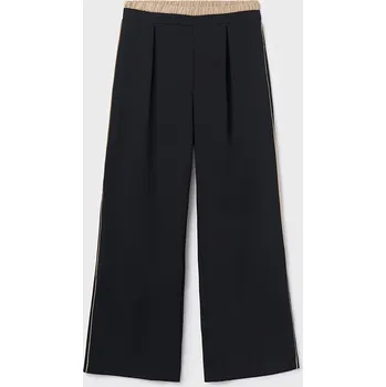 Oblečení a móda Kalhoty s lampasem zvonové černé JUNIOR Mayoral velikost: 140 (10 let)