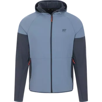 2117 of Sweden Trubo pánská fleecová hybridní bunda, Dusty Blue XL
