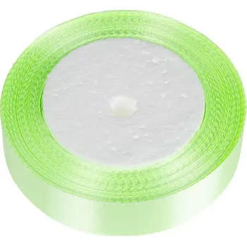 Stuha Bellatex Stuha saténová 20 mm / 22,5 m Zelená