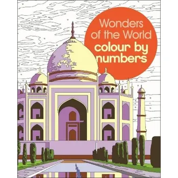 omalovánky Wonders of the World Colour by Numbers - Woodroffe, David