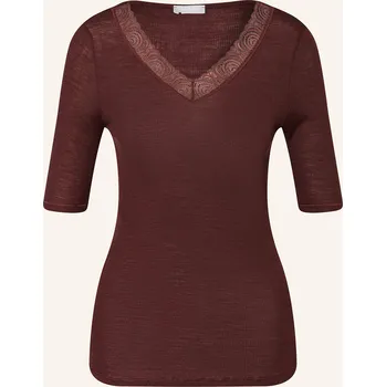 Hanro Dámské Tričko Woolen Lace Z Merino Vlny A Hedvábí,...
