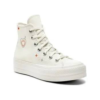 Dámská móda Plátěnky Converse Chuck Taylor All Star Lift Platform Y2K A09114C Bílá 36