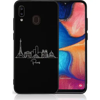 Pouzdro na tablet VSECHNONAMOBIL 124371 MY ART Ochranný obal pro Samsung Galaxy A20e PARIS (209)