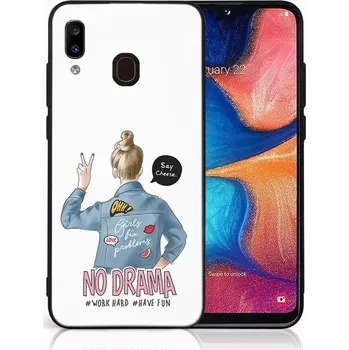 Pouzdro na tablet VSECHNONAMOBIL 124258 MY ART Ochranný obal pro Samsung Galaxy A20e NO DRAMA (138)