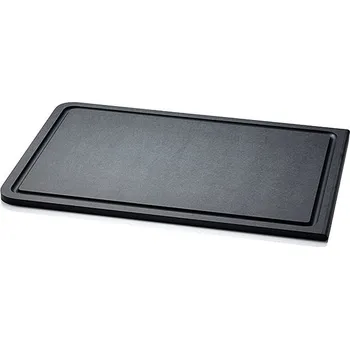 Kuchyňské prkénko Continenta Duracore Prkénko na krájení s odtokem II, šedé