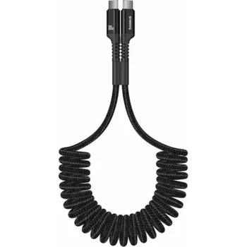 Datový kabel USB-C kabel na USB-C Baseus Fish-Eye 100W, 1 m (černý)