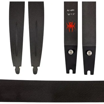 Luk Spiderbows Ramena luku ILF-SCB Karbon/Bambus 20-40 lbs SPIDERBOWS® Délka ramen luku: Long, Napínací síla: 26 lbs