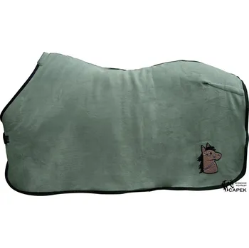 Deka pro koně Odpocovací deka HKM -MIA SHETTY- - Šalvějová - 65cm