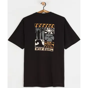 Pánské tričko Rip Curl Aots Ty Williams Coastline (black) L, černá