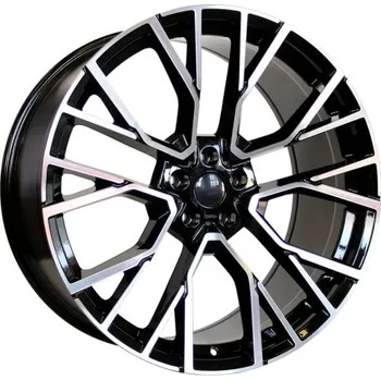 Alu kolo Alu kola Racing Line B5769, 21x10.5 5x112 ET43, černá + leštění (zátěžová)