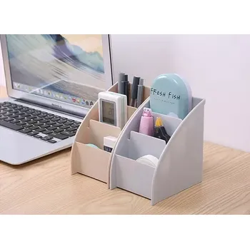 Vložka do organizéru na nářadí Organizér na stůl s přihrádkami - šedý (ORE13)