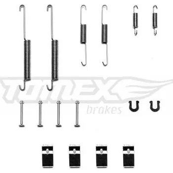Brzdová čelist Sada příslušenství, brzdové čelisti TOMEX Brakes TX 40-17