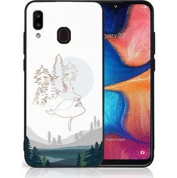 Pouzdro na tablet VSECHNONAMOBIL 124284 MY ART Ochranný obal pro Samsung Galaxy A20e LAKE (192)