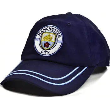 Kšiltovka MANCHESTER CITY FC Kšiltovka Manchester City FC, modrá, znak klubu, 55-61cm