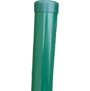 Plotový sloupek Sloupek kulatý Zn + PVC 2500/48/1,5mm PROFI717 S11 Naší Montáží (MONTÁŽ A MATERIÁL K MONTÁŽI )