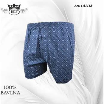 Pánské spodní prádlo A1123-Trenýrky 100% bavlna i v nadměrných velikostech od 189kč Barva: vzor-6, Velikost: 3XL