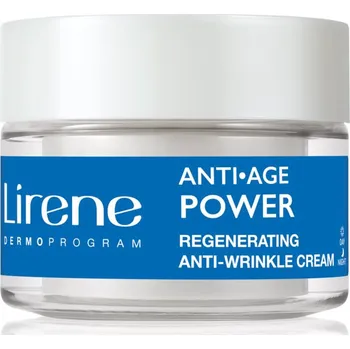 Pleťový krém Lirene Anti Age Power intenzivní omlazující krém s protivráskovým účinkem 55+ 50 ml