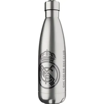 Láhev Real Madrid FC Láhev Real Madrid FC, stříbrná, nerezová, 550 ml