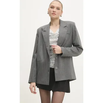 Dámské sako Sako Answear.LAB šedá barva W24W.LF.130814.tos 90X, vel. L