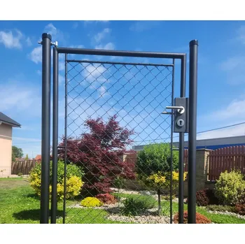 branka Branka zahradní jednokřídlá 160 cm x 100 cm FAB antracit PROFI717 Naší Montáží (MONTÁŽ A MATERIÁL K MONTÁŽI )