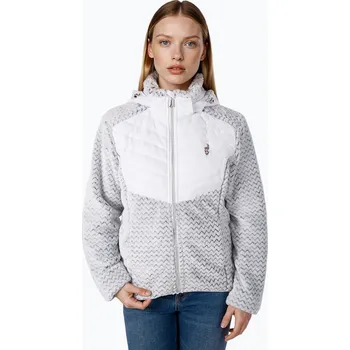 Dámská větrovka Dámská hybridní bunda Aulp Clem Hooded Hybrid white