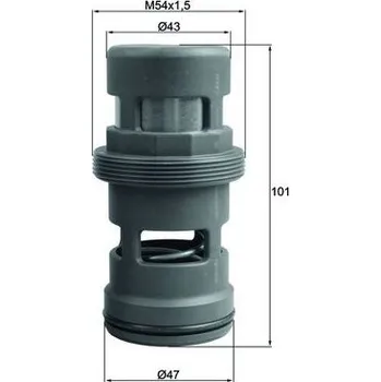 Automobilové těsnění Termostat, chlazení oleje MAHLE TO 18 114