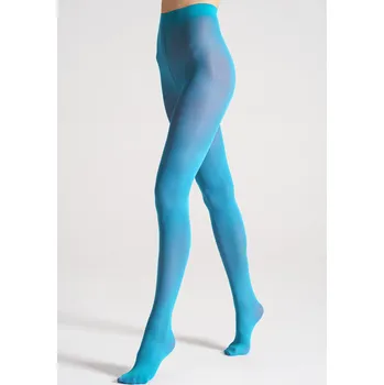 Dámské punčochy Veneziana Satin 40 • 4-L • tyrkysová • punčochové kalhoty 40 DEN