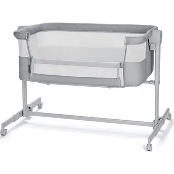 Kinderkraft Postýlka dětská polohovatelná Nestee Up2 Full Light Grey