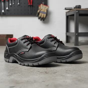 Pracovní obuv CERVA GROUP Polobotky FRIDRICH ULM S1 Velikost 46 (UK-11) černá/červená