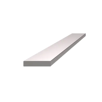 Zábradlí Nerezová tyč plochá 25x5mm, cena za 1ks (5m) broušená nerez K320 /AISI304